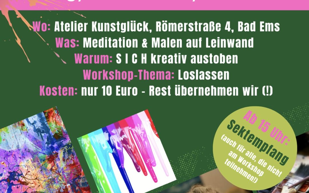 Kunstworkshop – Thema: Loslassen